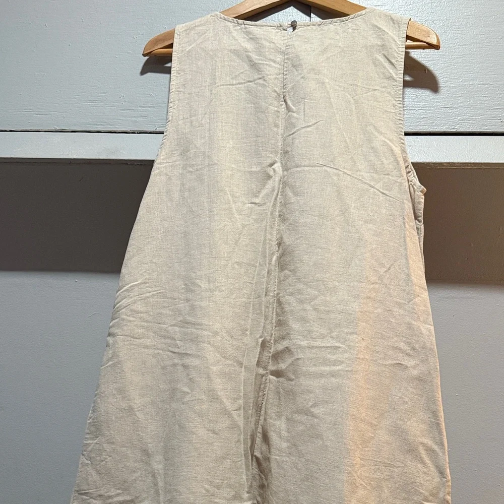 NWT Liz Claiborne tan dress - Picture 4 of 6